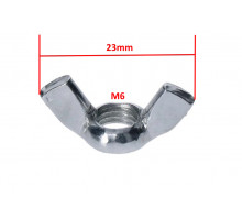 Krídlová matica bowdenu M6