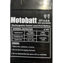 Motobatéria 6V 4Ah - Gelová