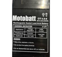 Motobatéria 6V 4Ah - Gelová